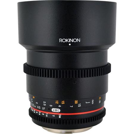 Rokinon 85mm T/1.5 Cine Aspherical Lens for Micro 4/3 Mount