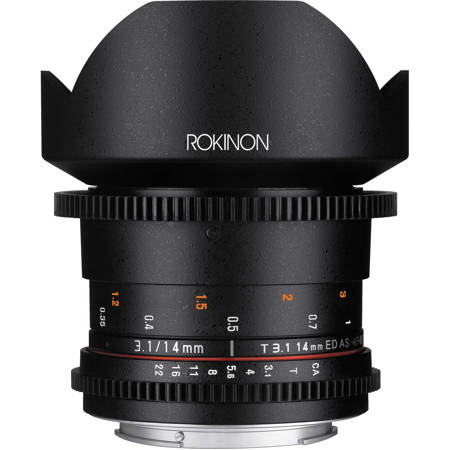 Rokinon 14mm T3.1 Cine DS Lens for Canon EF