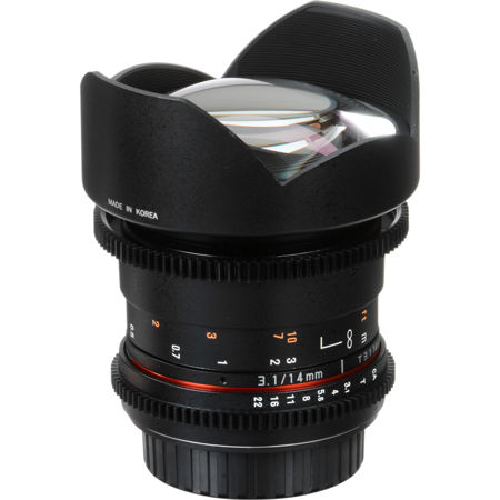 A*u様 ROKINON ロキノン サムヤン 14mm T3.1 EFマウント Rokinon 14mm T3.1 Cine DS Lens for Canon EF DS14M-C - Adorama