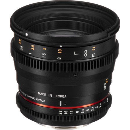 Rokinon 50mm T1.5 Cine DS Lens for Canon EF DS50M-C - Adorama