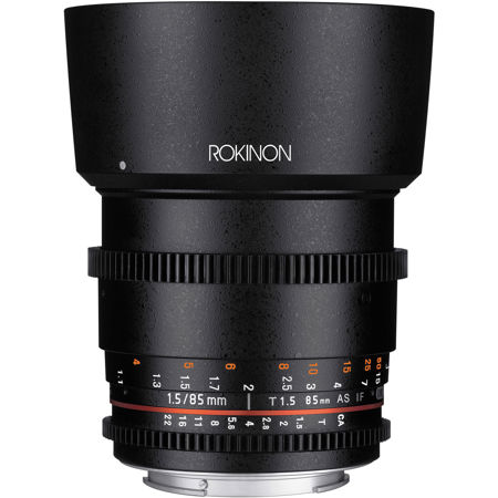 Rokinon 85mm T1.5 Cine DS Lens for Canon EF