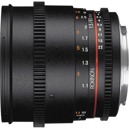 Rokinon 85mm T1.5 Cine DS Lens for Canon EF DS85M-C - Adorama