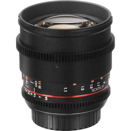 Rokinon 85mm T1.5 Cine DS Lens for Canon EF DS85M-C - Adorama