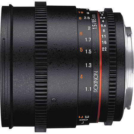 Rokinon 85mm T1.5 Cine DS Lens for Micro Four Thirds DS85M-MFT