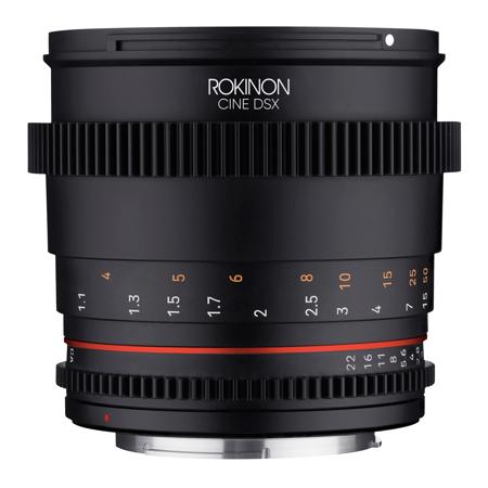 Rokinon 85mm T1.5 Cine DSX High-Speed Lens for Fuji X DSX85-FX