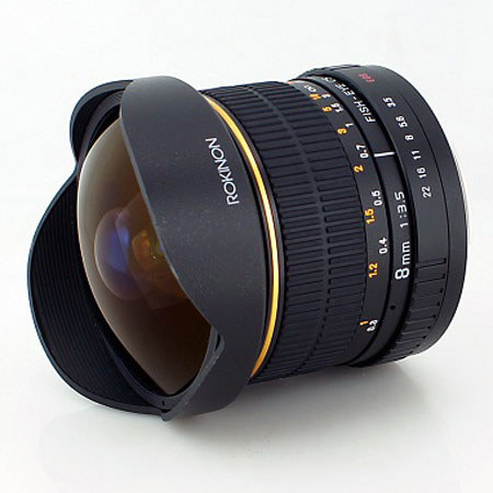 Rokinon 8mm f/3.5 Aspherical Fisheye Lens for Olympus Four Thirds System