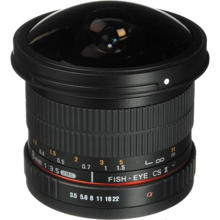 Rokinon 8mm f/3.5 HD Fisheye Lens for Micro Four Thirds
