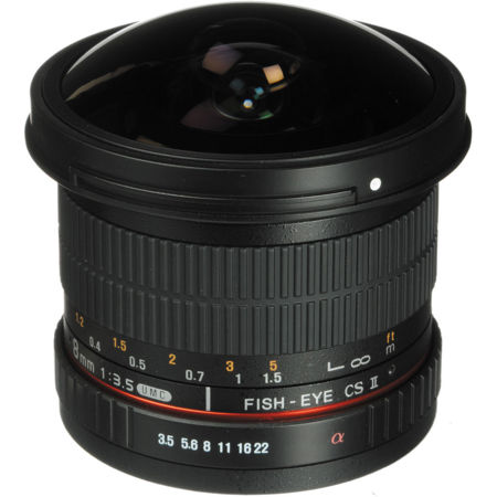 Rokinon 8mm f/3.5 HD Fisheye Lens for Sony E