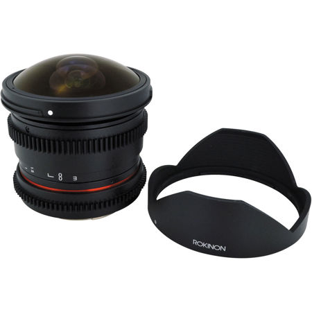 USED Rokinon 8mm T3.8 Cine UMC Fish-Eye CS II Lens for Sony E-Mount