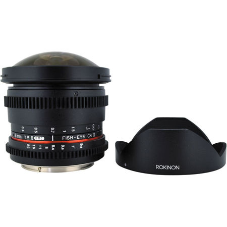 USED Rokinon 8mm T3.8 Cine UMC Fish-Eye CS II Lens for Sony E-Mount