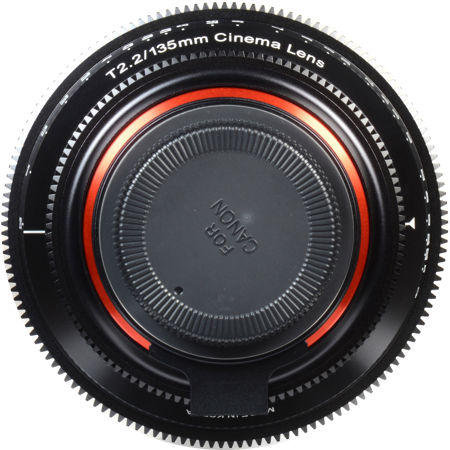 135mm 【ピンク】 T2.2 フルフレーム 望遠シイン DSXレンズ Canon EF
