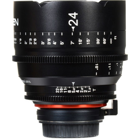 Rokinon Xeen 24mm T1.5 シネレンズ Eマウント Rokinon XEEN 24mm T1.5 Pro Cine Lens for Nikon F XN24-N