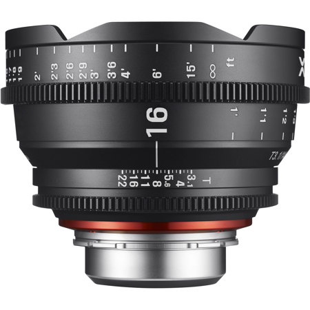 Rokinon Xeen 16mm T2.6 Pro Cine Lens For Micro Four Thirds