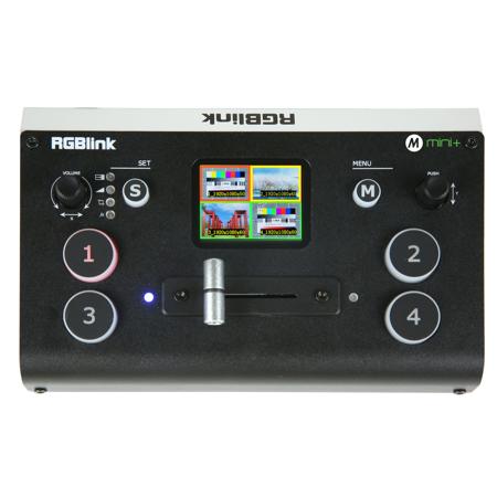 RGBlink Mini+ 4-Ch HDMI Live Streaming Production Switcher with