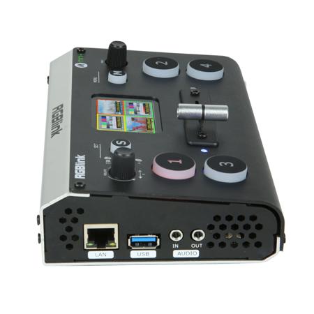 RGBlink Mini+ 4-Ch HDMI Live Streaming Production Switcher with