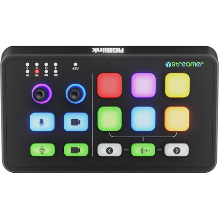 RGBlink Ystreamer Dual-Channel 4K HDMI Livestreaming AV Capture Card with Mixer