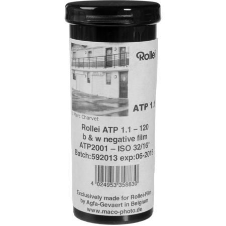 Rollei ATP1.1 Advanced Technical Pan Black&White Negative Film (120 Roll, 5Pack)