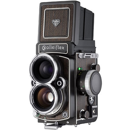 Rollei Rolleiflex Wide 4.0 FW, Twin Lens Reflex Medium Format Camera with Schneider 50mm f/4 lens.