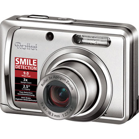 Rollei Compactline 90 9 Megapixel Digital Camera,Silver