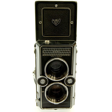 Rollei Magic I Franke & Heidecke Xenar 75mm f/3.5 With waist level finder