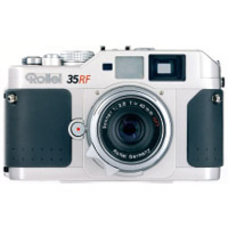 Rollei RF-35 Kit, RF-35 Rangefinder 35mm Camera & Interchangeable 40mm f2.8 Lens & QW-35 Mechanical Film Winder