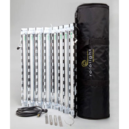 Rololight Softbox 2GO 25" 8 Light Unit, with 21"/53cm 14 Watt NeutralWhite Balanced 4100K Fluorescent Tubes