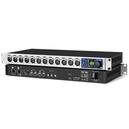 RME 12Mic 19" 1RU 12-Channel Digitally Controlled Microphone Preamplifier with Integrated AVB & MADI