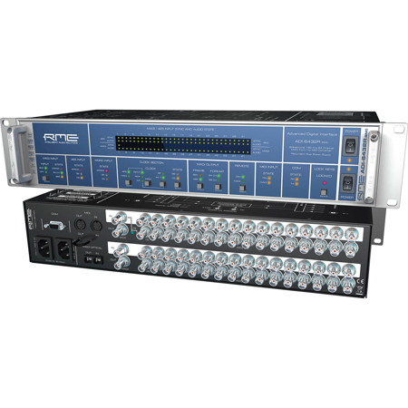 RME ADI-6432R BNC Bidirectional 64-Ch MADI/AES-3id Format Converter, Single-Mode