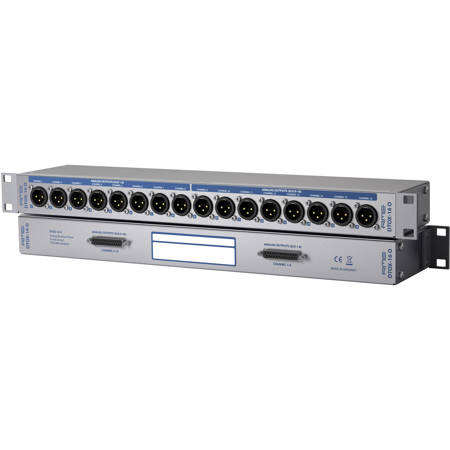 RME DTOX-16 O Breakout Panel with 16x XLR Outputs to 2x D-sub 25-Pin Connector