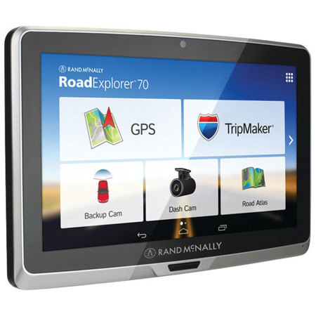Rand McNally Road Explorer 70 GPS Tablet, 7" Screen