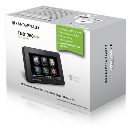 Rand McNally TND 760 Mobile Fleet Tracking System, Retail Edition
