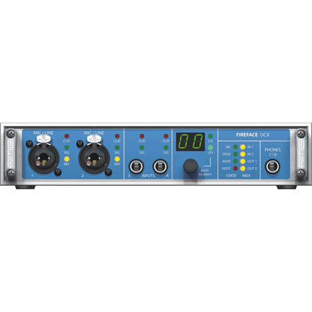 RME Fireface UCX - 36 Channel USB and FireWire Audio Interface