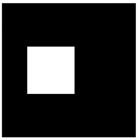 Renaissance Albums - The Box Medium Mount, 4x4 Offset Square Opening, (Pack Of 3 Mounts)