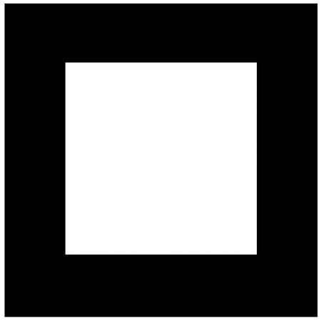 Renaissance Albums - The Box Medium Mount, 7x7 Square Opening, (Pack Of 3 Mounts)