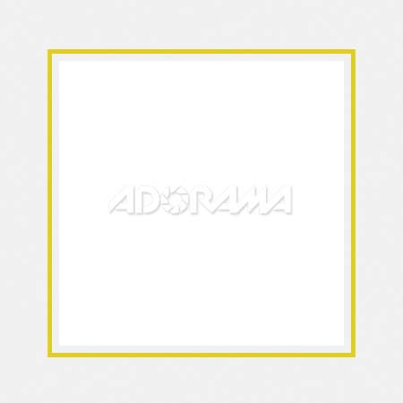 Renaissance Albums - Slip-In Mat, Pearl with Gold Stamping, 1-5x5 Square Opening, 1 Mat