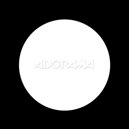 Renaissance Albums - Slip-In Mat, Black with Black Stamping, 1-5x5 Circle Opening, 1 Mat