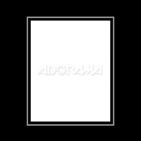 Renaissance Albums - Slip-In Mat, Pearl with Silver Stamping, 1-4x5 Rectangular Opening, 1 Mat