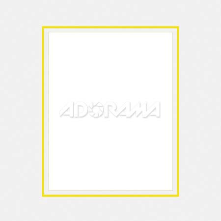 Renaissance Albums - Slip-In Mat, Black with Silver Stamping, 1-4x5 Rectangular Opening, 1 Mat