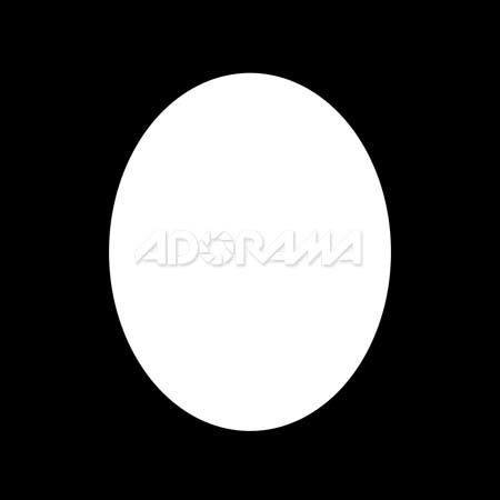 Renaissance Albums - Slip-In Mat, Black with Black Stamping, 1-4x5 Oval Opening,1 Mat