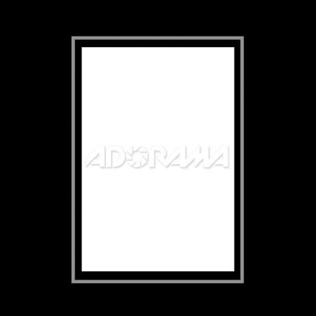 Renaissance Albums - Slip-In Mat, Pearl with Silver Stamping, 1-3.5x5 Rectangular Opening, 1 Mat