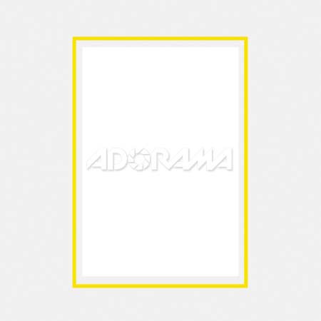 Renaissance Albums - Slip-In Mat, Black with Silver Stamping, 1-3.5x5 Rectangular Opening, 1 Mat