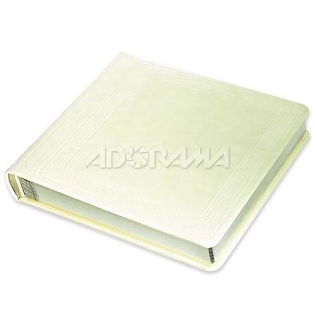Renaissance Albums - Milano Album Cover, Large (up to 10x10), 15 Page Capacity, Pearl Durapelle, Embossing