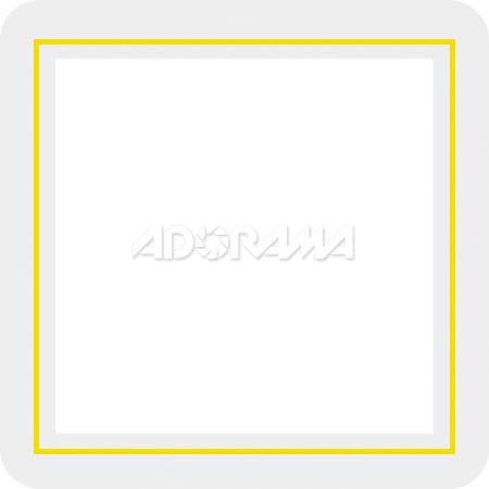 Renaissance Albums Renaissance Albums, Slip-In Mat, Large, Pearl with Gold Stamping, 1-10x10 Square Opening, 1 Mat