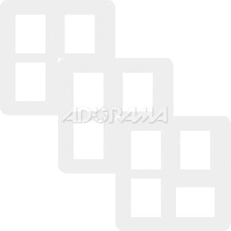Renaissance Albums - Slip-In Mat, Large, Pearl with No Stamping, 3-4x5 and 1-5x4Rectangular Opening, 1 Mat (3 Pack)