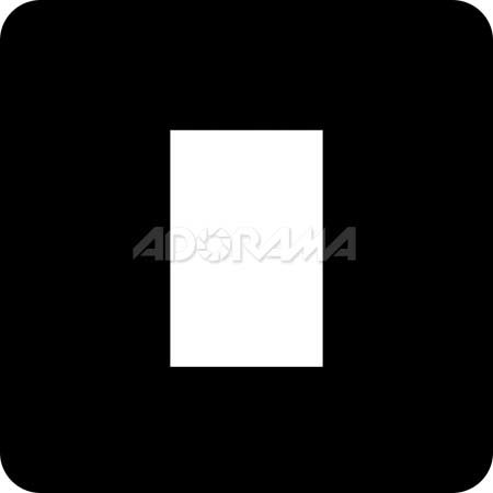 Renaissance Albums Slip-In Mat, Large, Black with Black Stamping, 1-5x7 Rectangular Opening, 1 Mat