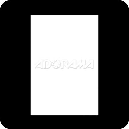 Renaissance Albums Slip-In Mat, Large, Black with Black Stamping, 1-7x10 Rectangular Opening, 1 Mat