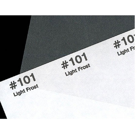 Rosco Roscolux #101 Light Frost Filter, 24"x25' Roll