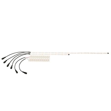 Rosco RoscoLED Tape VariWhite with Barrel Connectors, 12VDC, 3 x 6" Strip