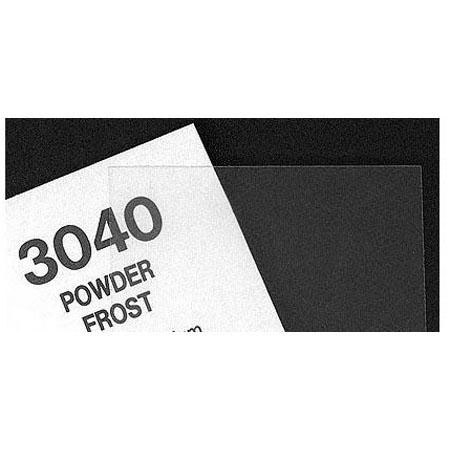 Rosco Cinegel #3040 Powder Frost Filter, 48"x25' Roll