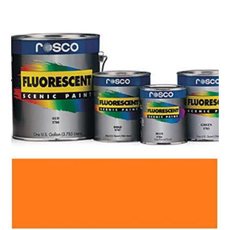 Rosco #5787 Fluorescent Paint, 1 Gallon, Gold